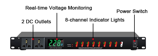 8 outlet power sequencer for audio details
