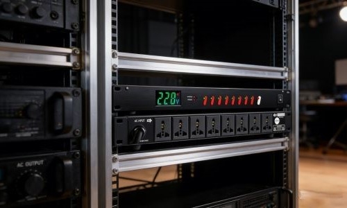 8 outlet power sequencer for audio feature