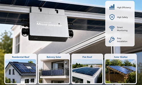 800w micro inverter feature