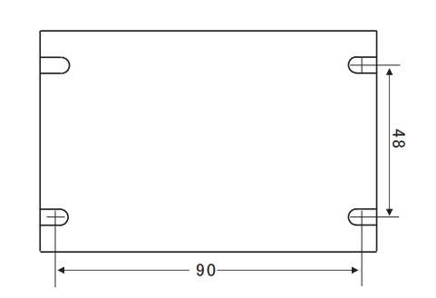 AC Voltage Regulator Module Installation Dimension