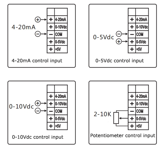 AC Voltage Regulator Module Wiring Diagram