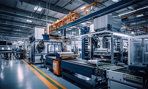 Control transformer for factory machinery