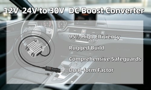 DC Boost Converter Features