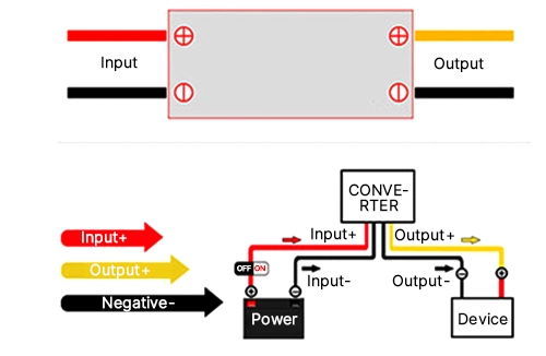DC Boost Converter Wiring