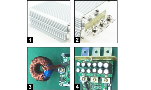 DC-DC boost converter 12V to 28V details