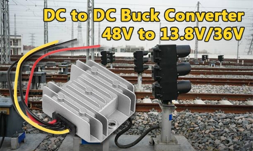 48V to 36V DC DC buck converter feature