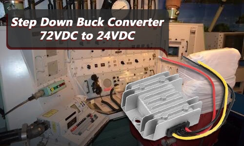 72V to 24V DC DC buck converter feature