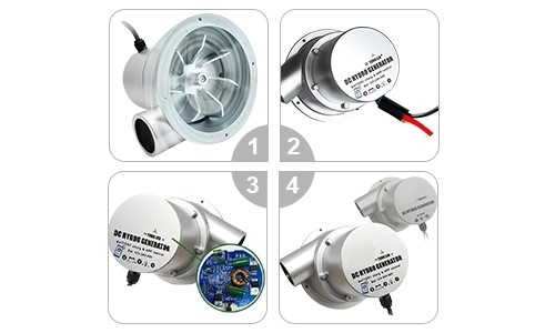 Micro hydroelectric generator details