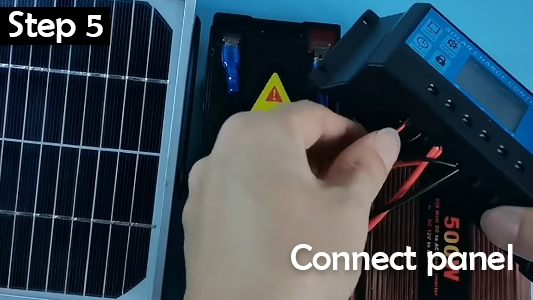 DIY solar power generator step 5