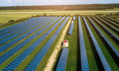 Farms solar panel connector