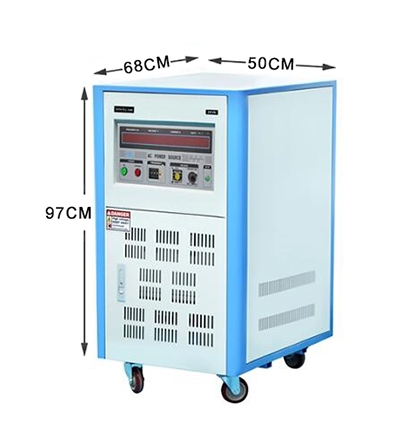 10kva frequency converter size