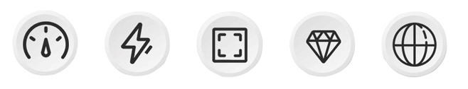 Frequency converter feature icon