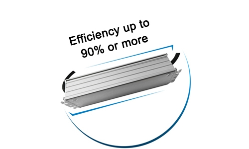 Constant current LED drive efficiency