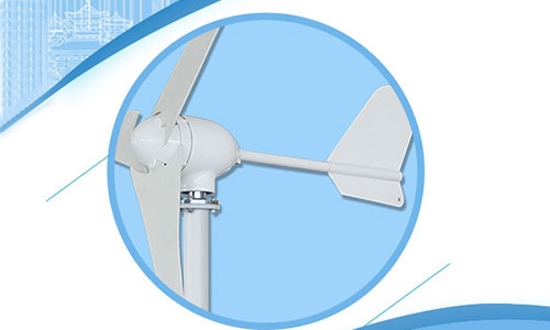 Horizontal axis wind turbine 300 to 500w detail