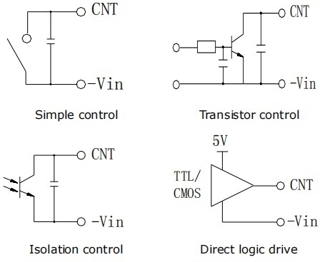 Isolated DC-DC converter 24v to 5V/12V various circuits for driving the EN