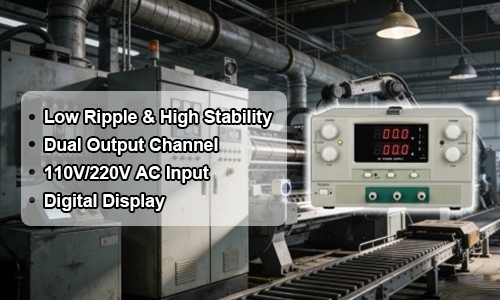 Linear Adjustable DC Power Features