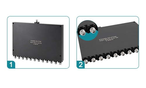 rf power divider 12 way detail