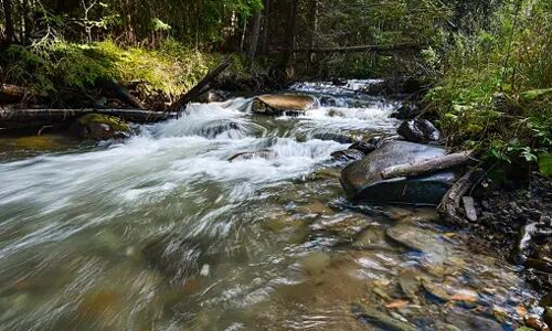 Small stream power generation