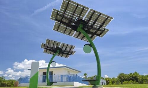 Solar street lights