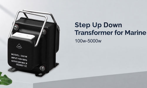 step up down transformer for marine feature