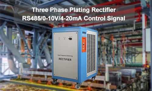 Electroplating rectifier feature