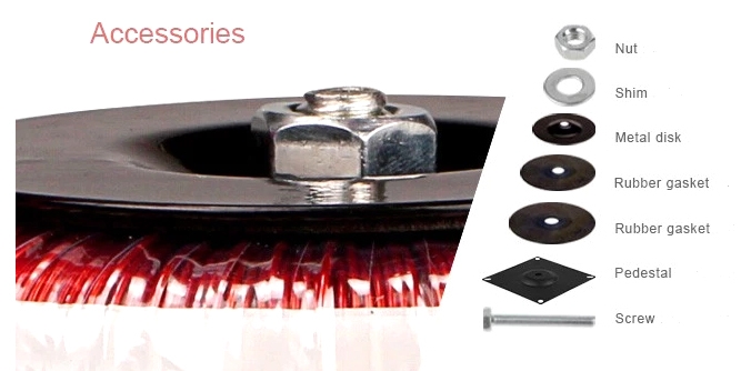 Toroidal transformer accessories
