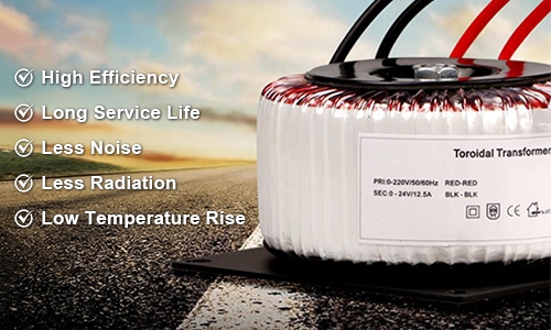 50 VA toroidal transformer feature