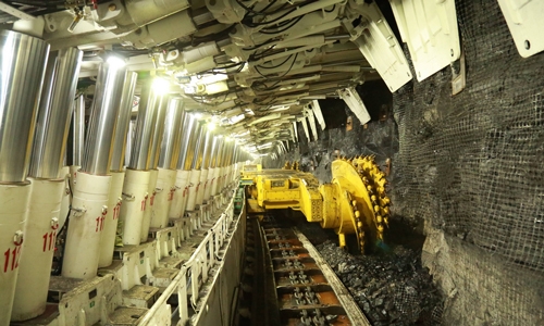 Underground coal mine