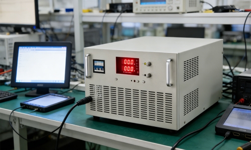 Adjustable DC power supply for sdisplay & touch screen testing