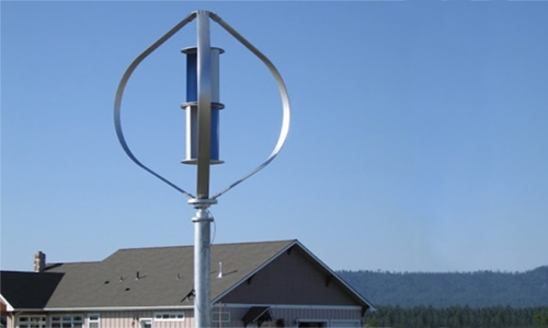 Vertical turbine for home