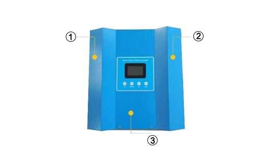 Wind turbine controller for 2kW detail