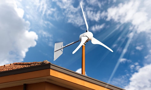 Wind turbine for home