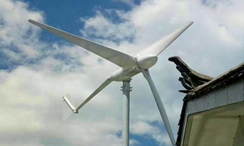 Wind turbine for homes and public areas