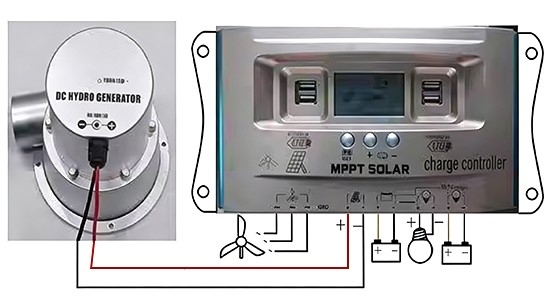 Micro hydroelectric generator wiring diagram